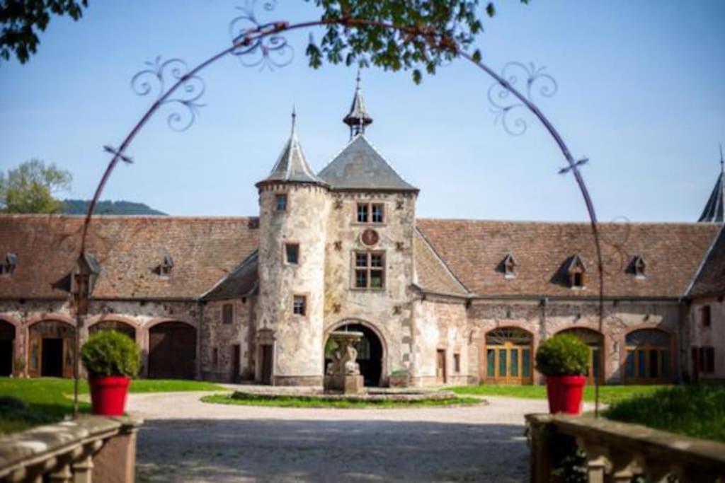 Le Patio Du Chateau De Thanvillé Eksteriør bilde
